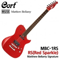 MBC-1RS Red Sparkle Matthew Bellamy Signature