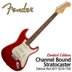 Standard Stratocaster Limited Edition Channel Bound Dakota Red