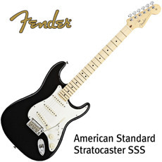 Standard Stratocaster SSS BLK MN